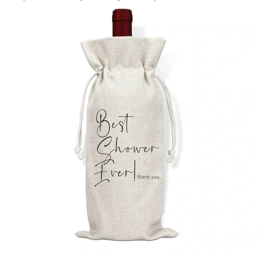 NWT Best Shower Ever Wine‎ Bottle Bag